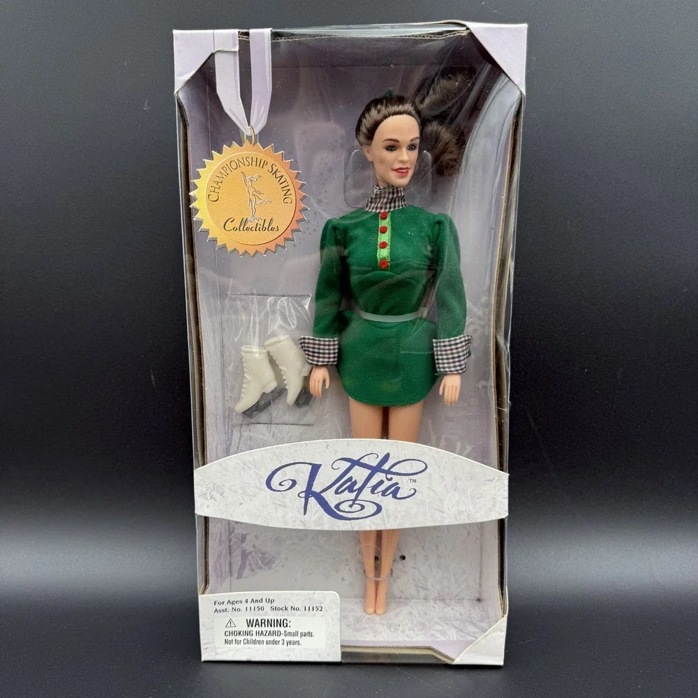 Playmates Katia Doll Championship Ice Figure Skating Collectible 1997‎ Vtg NIB